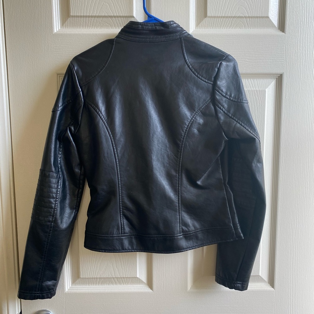 Black Leather Jacket - Picture 2 of 2
